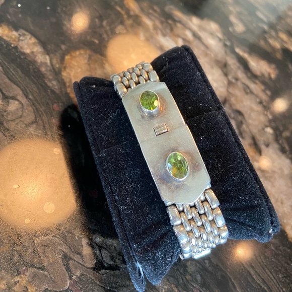 Silver gemstone bracelet - Picture 4 of 5